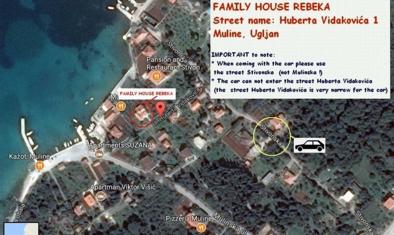 Appartamento Family House Rebeka Ugljan Esterno foto